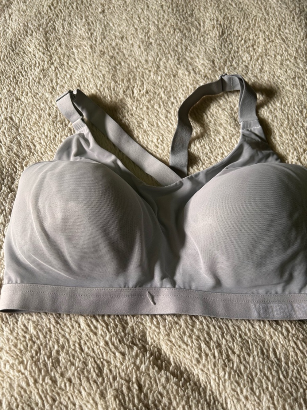 Victoria's Secret Light Gray Wireless Padded Bra